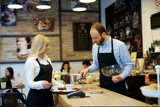 Servicio de bar y cafetería